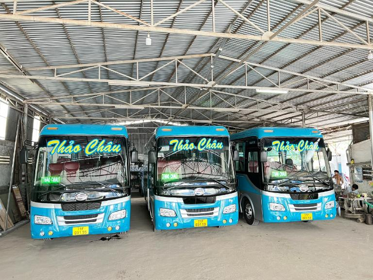 Xe khách trên tuyến Ba Tri đi TP. Hồ Chí Minh