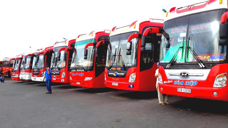 Xe khách tuyến Phú Chánh đi Thành phố Hồ Chí Minh