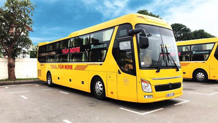 Xe khách Văn Minh, một thương hiệu uy tín trên tuyến Ninh Bình Cửa Lò
