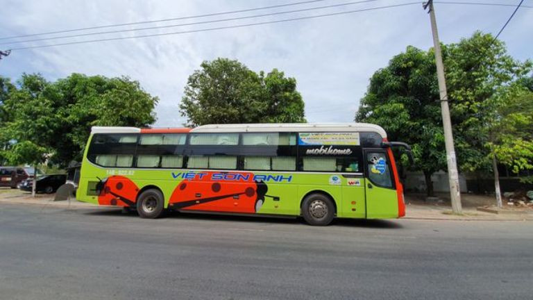 Xe khách Việt Sơn Anh đi Hải Phòng Hưng Yên