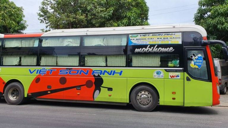 Xe khách Việt Sơn Anh sẵn sàng phục vụ tuyến Đà Nẵng Ninh Bình