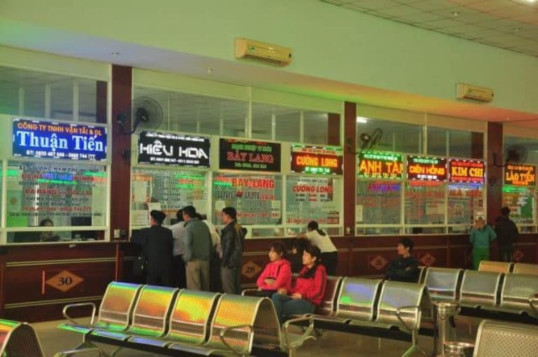 Xe khách xuất bến tại bến xe Biên Hòa đi các tỉnh miền Trung