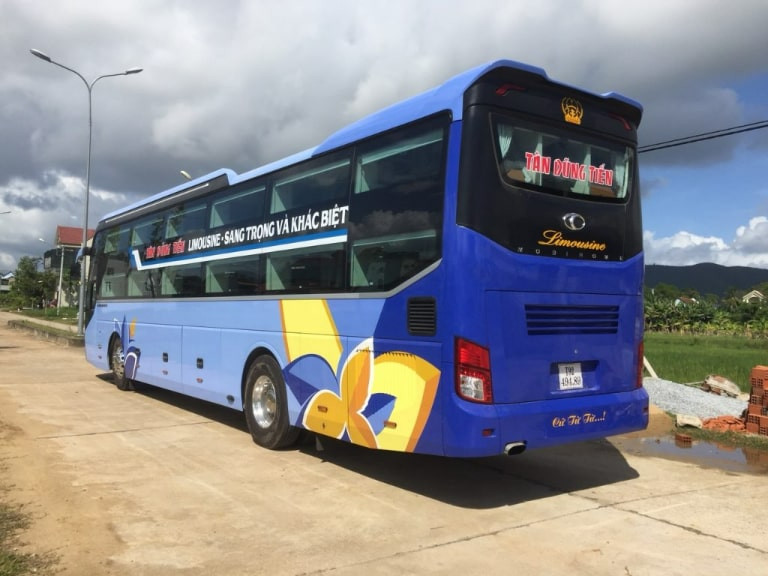 Xe Limousine Tân Dũng Tiến tuyến Nha Trang Tuy Hòa