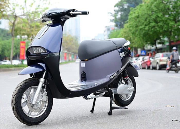 Xe máy điện DK Go New với kiểu dáng độc đáo