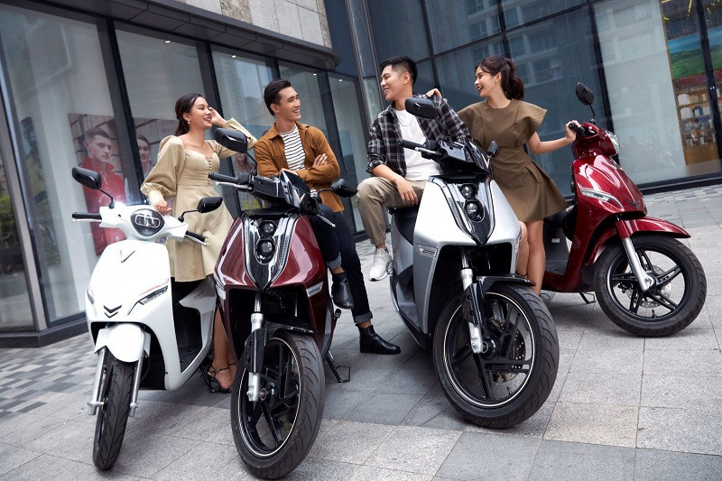Xe máy điện hiện đại, biểu tượng của sự phát triển lịch sử xe máy