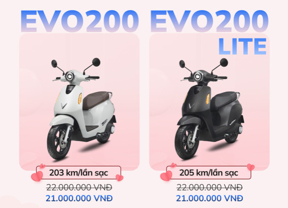 Xe máy điện VinFast Evo200