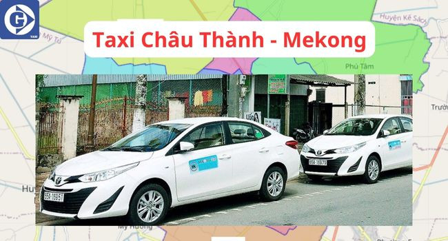 Xe Mekong Taxi hoạt động ở Châu Thành Sóc Trăng