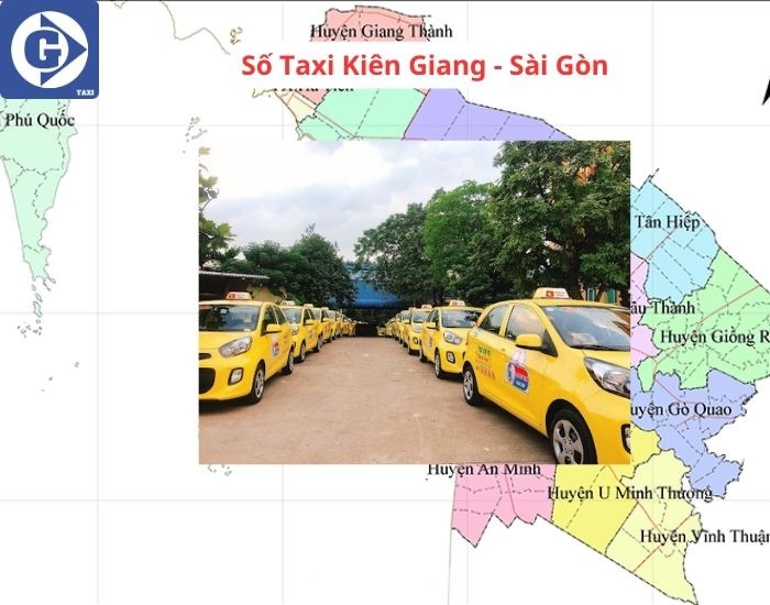 Xe Sài Gòn Taxi, một trong những hãng taxi Kiên Giang phổ biến