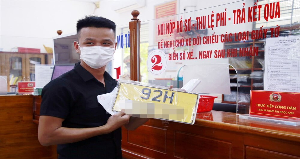 Xe tải cá nhân kinh doanh vận tải cần đổi sang biển số vàng
