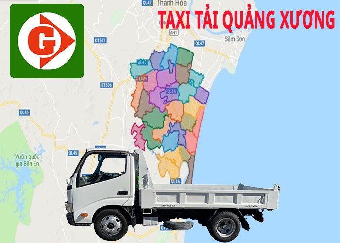 Xe tải chở hàng hoạt động tại Quảng Xương, Thanh Hóa