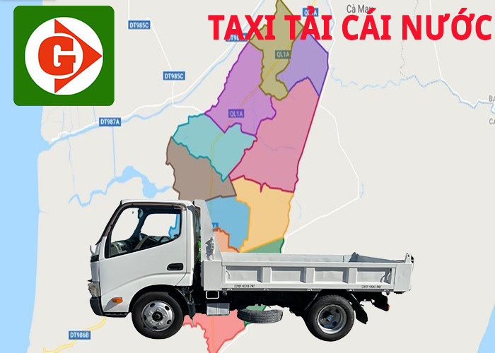 Xe tải chở hàng ở Cái Nước Cà Mau