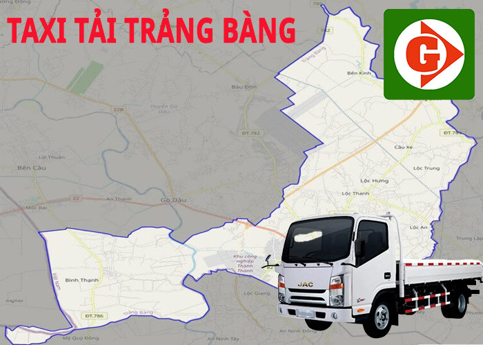 Xe tải chuyên dụng cho vận chuyển hàng hóa khu vực Trảng Bàng