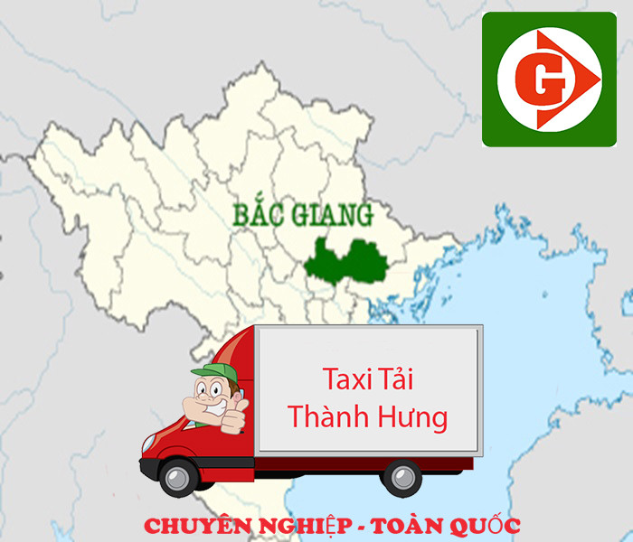 Xe tải của SG Thành Hưng tại Bắc Giang