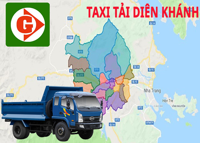 Xe tải nhỏ trên đường tại Diên Khánh, biểu tượng dịch vụ Taxi Tải Diên Khánh linh hoạt