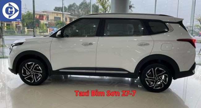 Xe taxi 27-7 Bỉm Sơn với màu sơn truyền thống