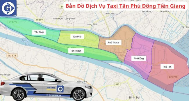 Xe taxi 4 chỗ phổ biến cho chuyến đi tại Tân Phú Đông
