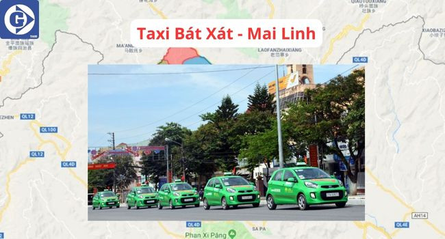 Xe Taxi Bát Xát Mai Linh phục vụ khách hàng tại Lào Cai