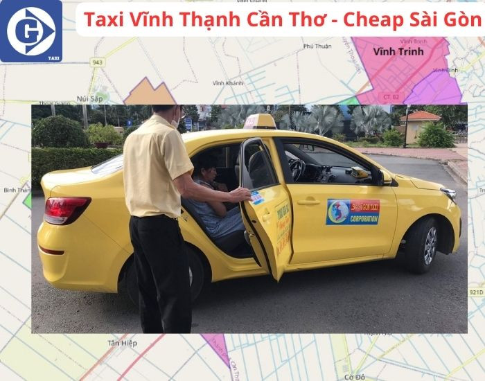 Xe taxi Cheap Sài Gòn hoạt động tại Vĩnh Thạnh