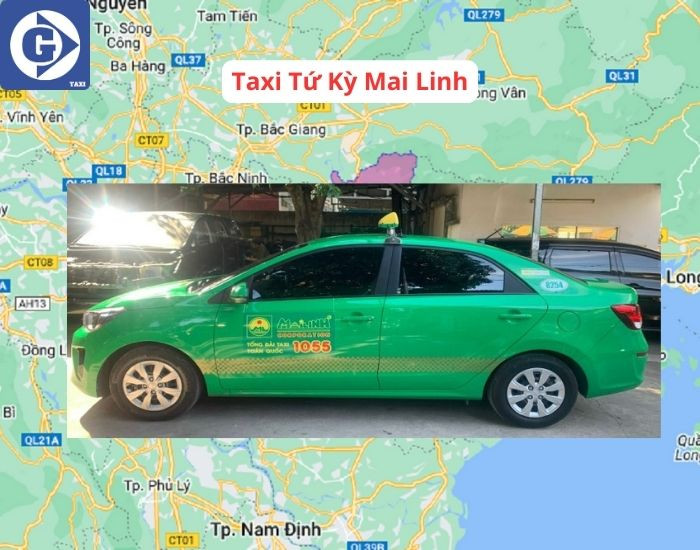 Xe taxi của hãng lớn hoạt động tại Tứ Kỳ Hải Dương