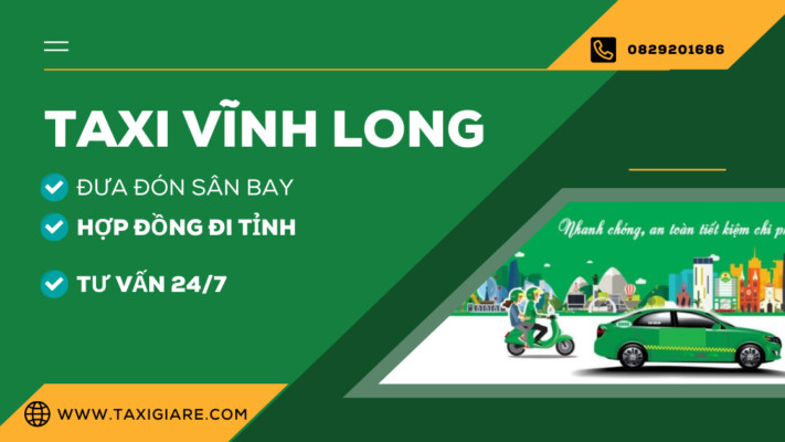 Xe taxi đang di chuyển trên đường ở Cái Tàu Vĩnh Long, tượng trưng cho dịch vụ taxi Cái Tàu Vĩnh Long tiện lợi.