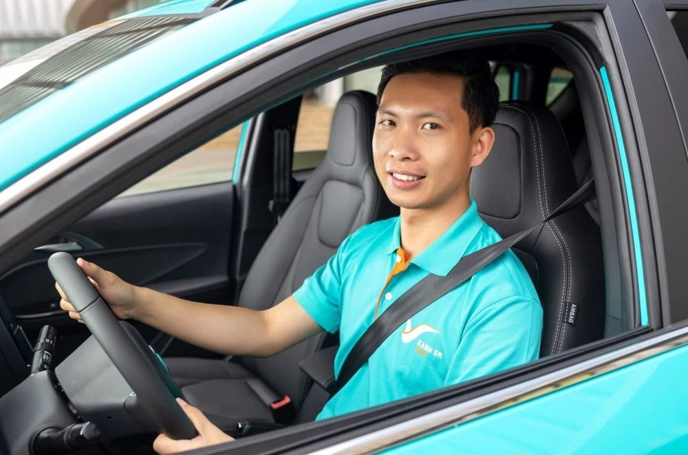 Xe taxi điện Xanh SM là lựa chọn hàng đầu của nhiều hành khách muốn di chuyển xanh ở Đồng Nai