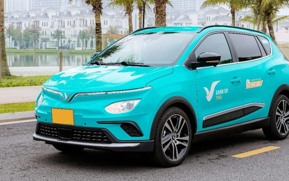 Xe taxi điện Xanh SM sẵn sàng phục vụ tại Từ Sơn