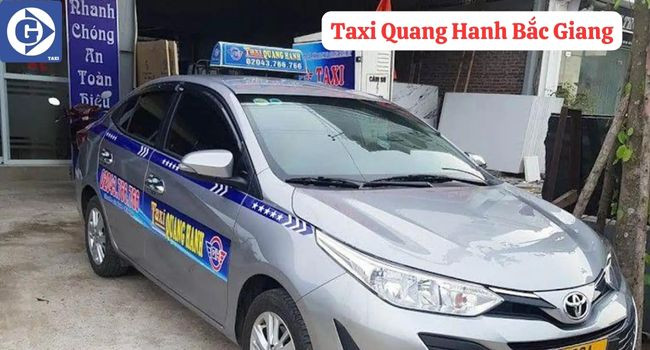 Xe taxi hiện đại của Taxi Quang Hanh Bắc Giang sẵn sàng phục vụ