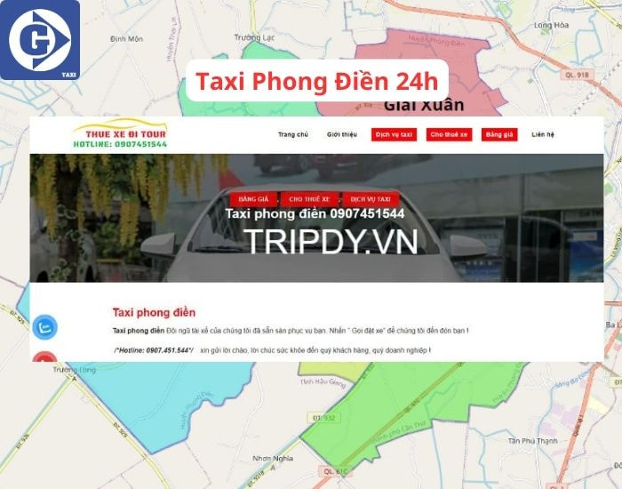 Xe taxi hoạt động liên tục phục vụ khách hàng