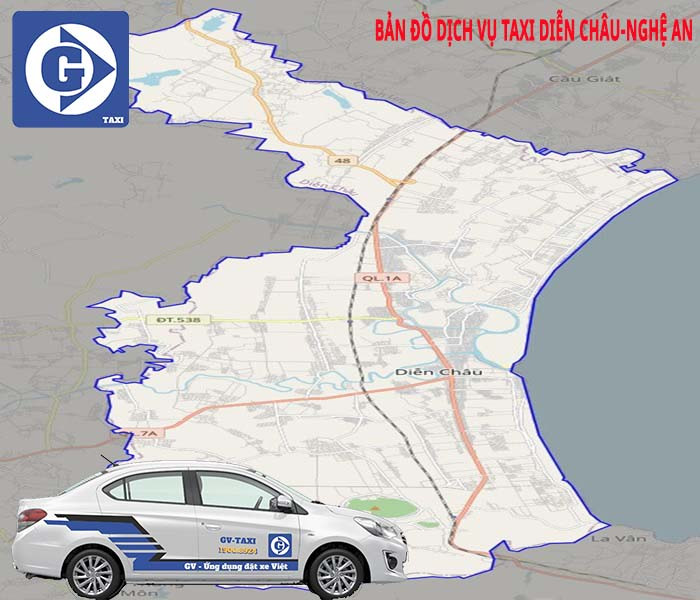 Xe taxi hoạt động tại Diễn Châu, Nghệ An