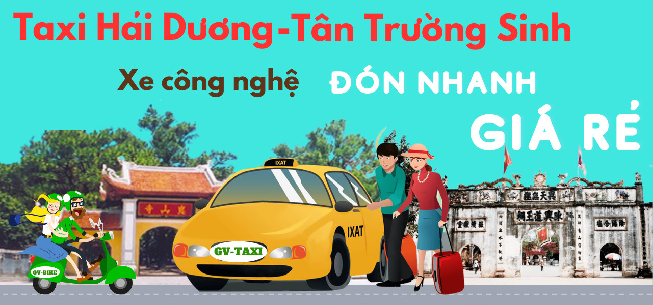 Xe taxi Mai Linh Hải Dương màu xanh chờ đón khách
