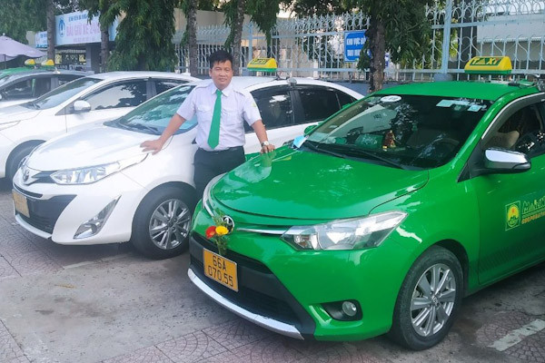 Xe taxi Mai Linh tại An Giang