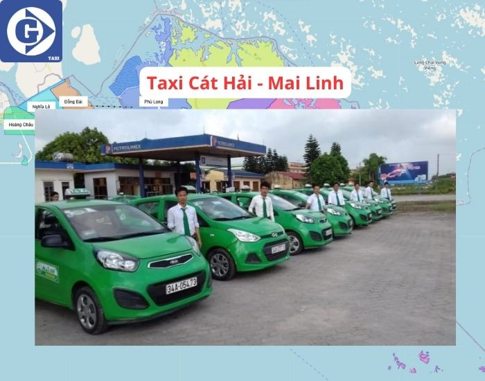 Xe taxi Mai Linh tại khu vực Cát Hải Hải Phòng