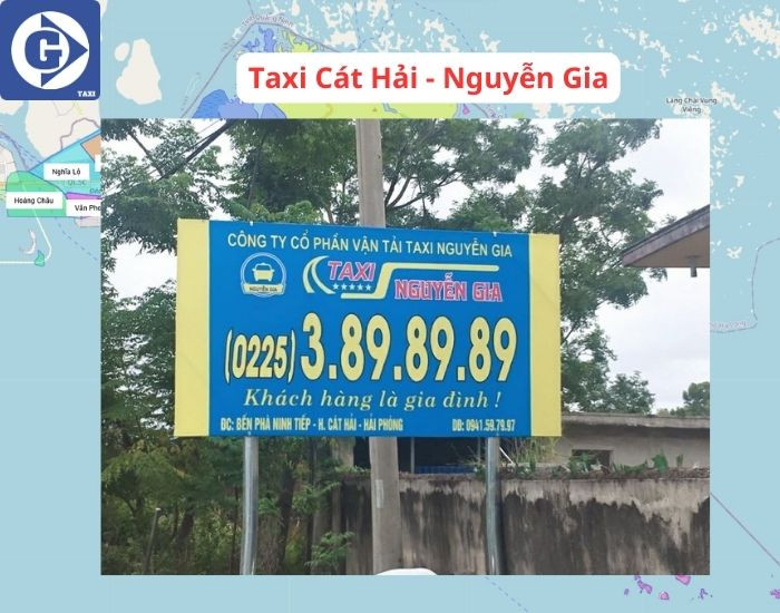 Xe taxi Nguyễn Gia tại khu vực Cát Hải Hải Phòng