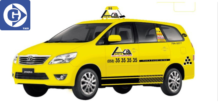 Xe Taxi Nha Trang của hãng Asia sẵn sàng phục vụ