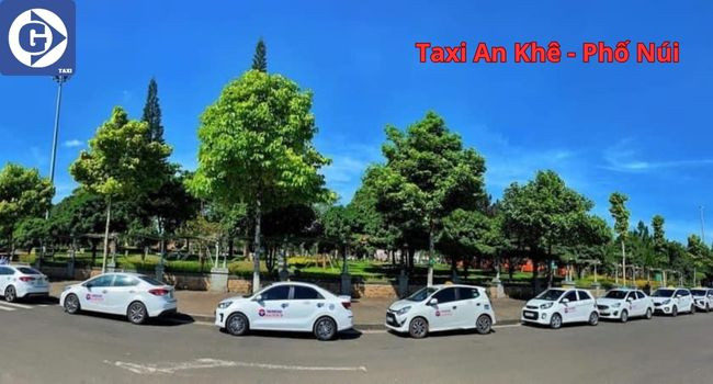 Xe taxi Phố Núi hoạt động tại An Khê