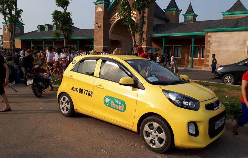 Xe taxi Phú Thành, một trong các hãng taxi Hà Tĩnh địa phương