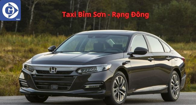 Xe Taxi Rạng Đông Bỉm Sơn tại một bãi đỗ
