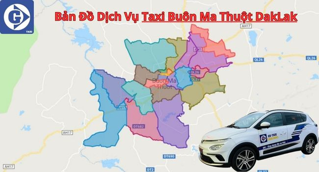 Xe taxi tại Buôn Ma Thuột kèm thông tin ứng dụng đặt xe tiện lợi