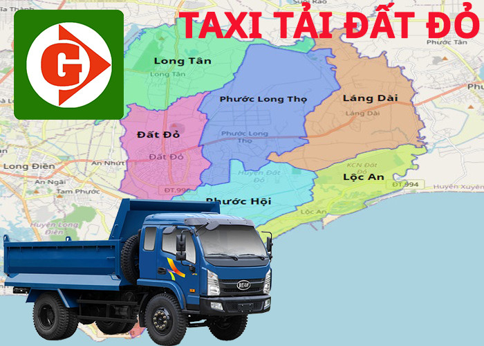 Xe taxi tải hiện đại phục vụ vận chuyển hàng hóa tại Đất Đỏ