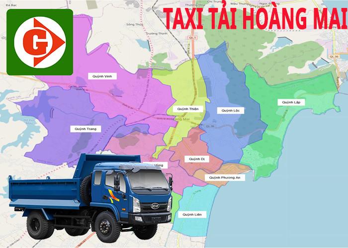 Xe taxi tải phục vụ vận chuyển tại khu vực Hoàng Mai Nghệ An