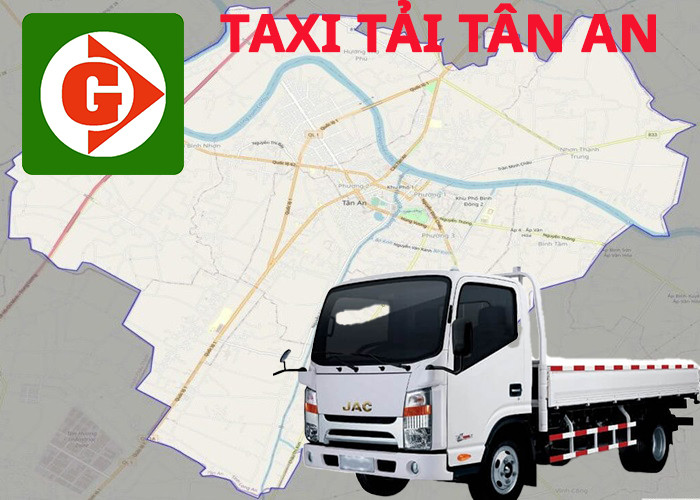 Xe taxi tải Tân An hỗ trợ vận chuyển hàng hóa