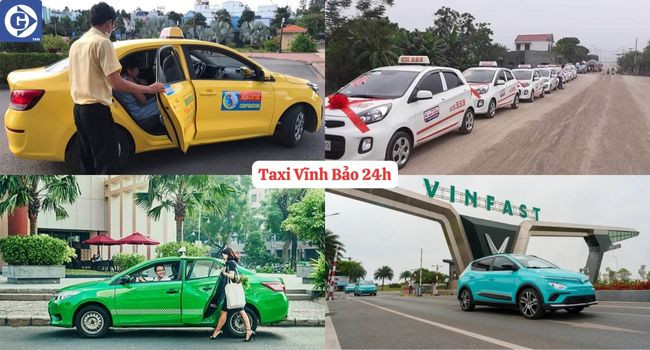 Xe taxi tại Vĩnh Bảo hoạt động 24 giờ