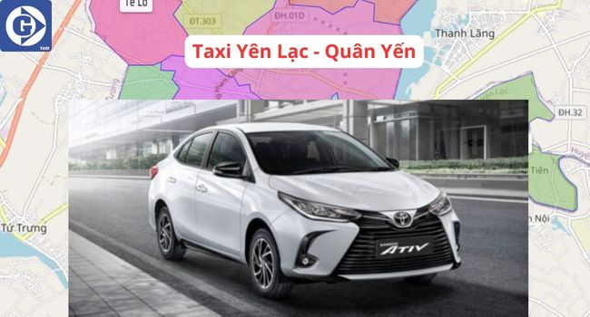 Xe taxi Thành Công màu trắng hoạt động tại khu vực Yên Lạc Vĩnh Phúc, sẵn sàng đón khách bất cứ lúc nào