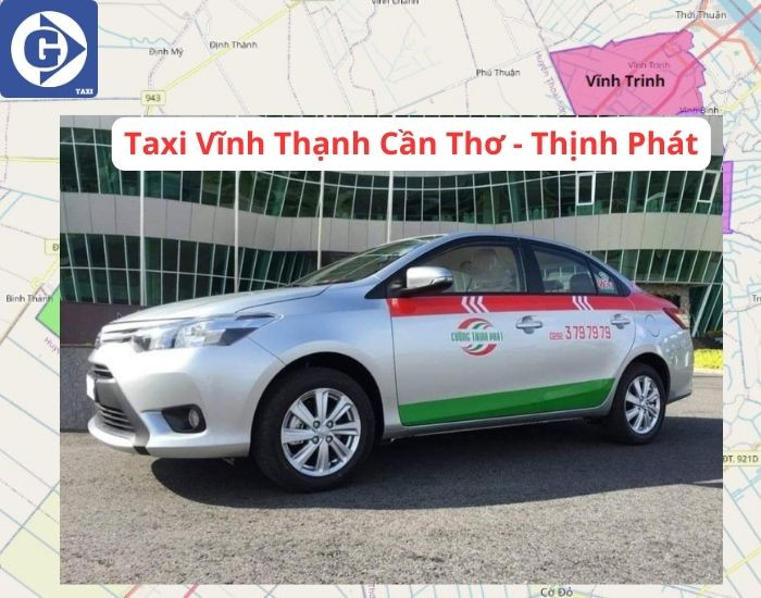 Xe taxi Thịnh Phát màu xanh dương