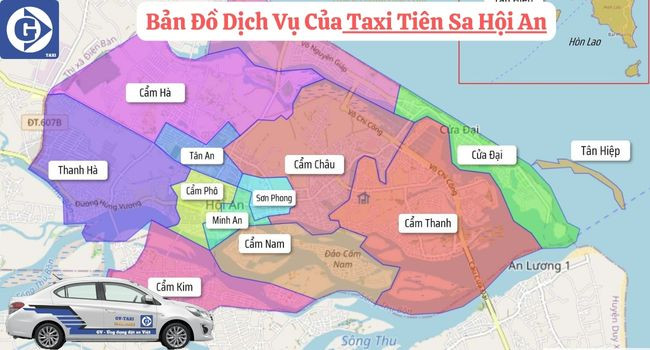 Xe Taxi Tiên Sa Hội An sẵn sàng phục vụ du khách