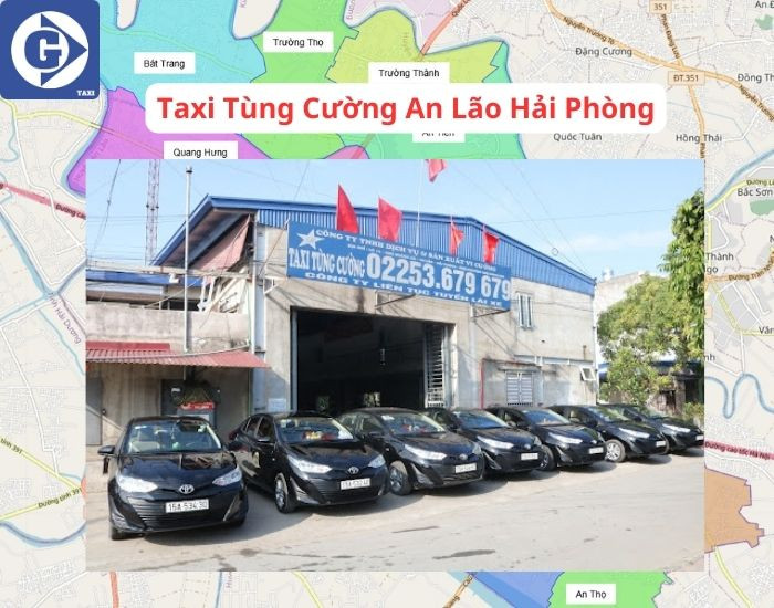 Xe Taxi Tùng Cường sẵn sàng đón khách tại An Lão