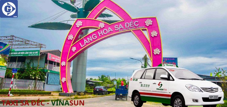 Xe taxi Vinasun tại Sa Đéc
