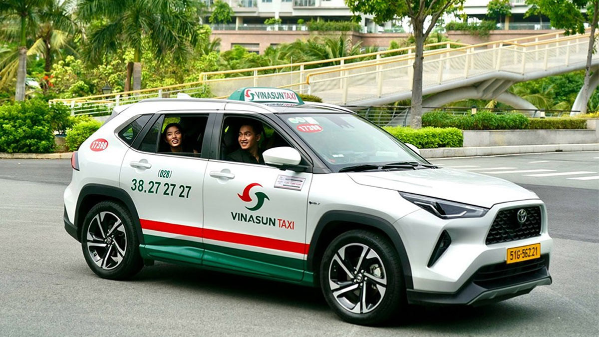 Xe taxi Vinasun tại Vũng Tàu