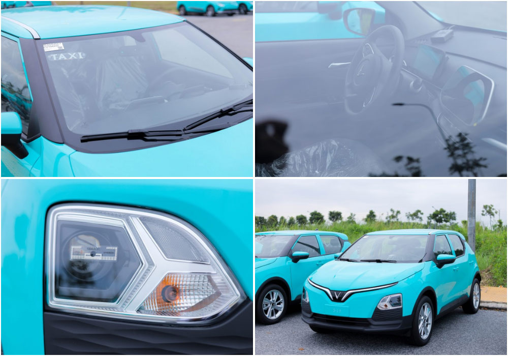 Xe taxi xanh SM Nam Định hiện đại