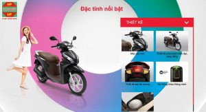 Xe tay ga Honda Vision, mẫu xe nhỏ gọn được nhiều bạn trẻ lựa chọn